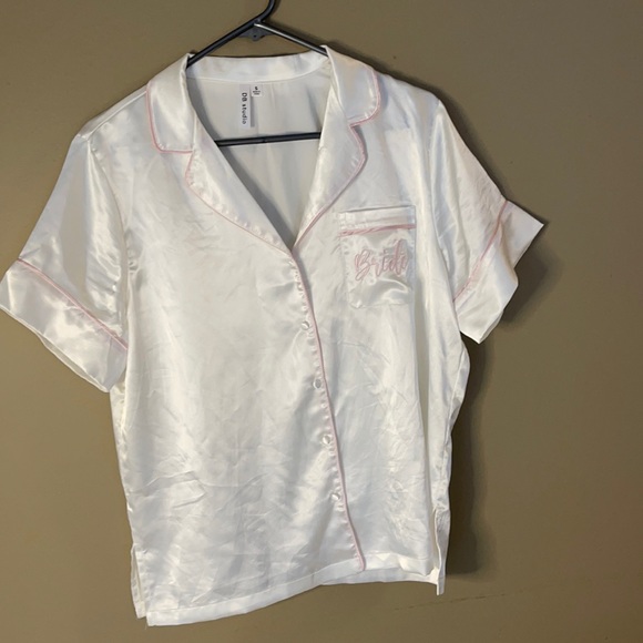 Bride white pyjamas set - never worn  - bridal set - Picture 2 of 8